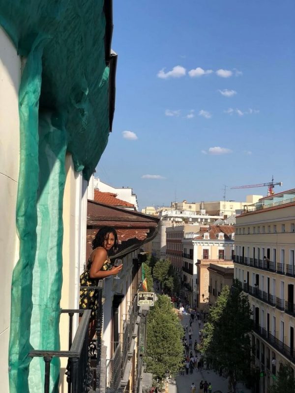 How study abroad in madrid changed my life (1) (1) Study Abroad candidate in her Madrid apartment